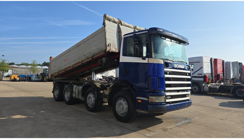 Scania 124-420 (BIG AXLE / GRAND PONT / LAMES / STEEL SUSP. / MANUAL GEARBOX / BOITE MANUELLE) - Sklápěč: obrázek 3 Scania 124-420 (BIG AXLE / GRAND PONT / LAMES / STEEL SUSP. / MANUAL GEARBOX / BOITE MANUELLE) - Sklápěč: obrázek 3