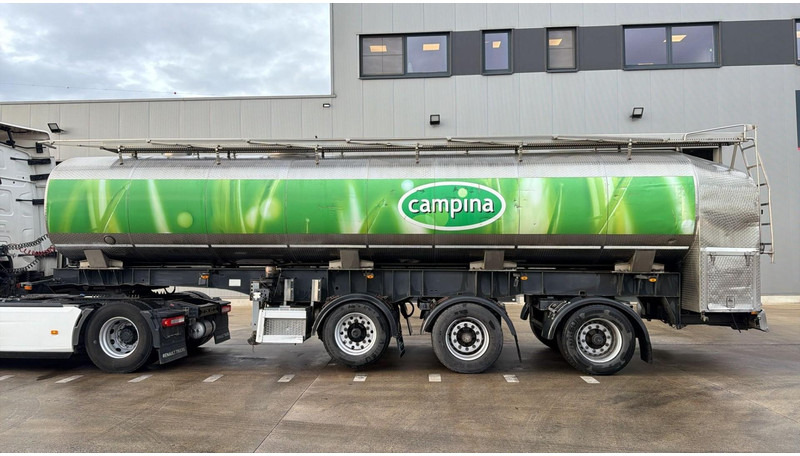 TURBO'S HOET OC/3AT/39 (29500 LITER / MILK / MILCHE / LAIT / WATER / 2X STEERING AXLE / 2X LENKASCHEN) - Cisternový návěs: obrázek 5 TURBO'S HOET OC/3AT/39 (29500 LITER / MILK / MILCHE / LAIT / WATER / 2X STEERING AXLE / 2X LENKASCHEN) - Cisternový návěs: obrázek 5