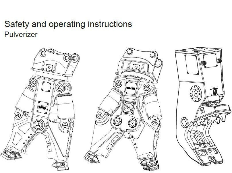 Nový Demoliční nůžky Galen Hydraulic Shear // Pulverizer: obrázek 13
