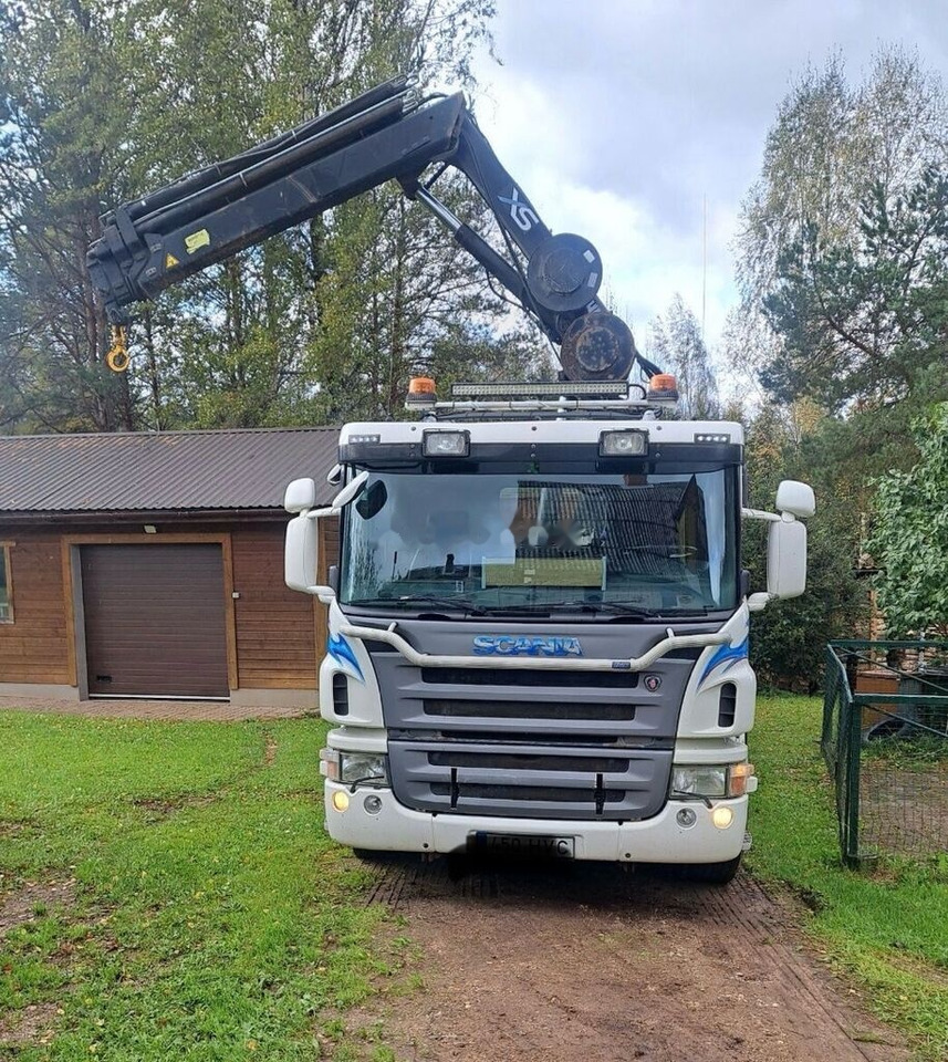 Sklápěč, Auto s hydraulickou rukou Scania P340: obrázek 6