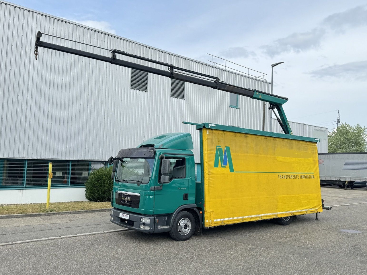 MAN TGL 12.250 Glastransport Kran PK9002 Funk Klima - Auto s hydraulickou rukou: obrázek 3 MAN TGL 12.250 Glastransport Kran PK9002 Funk Klima - Auto s hydraulickou rukou: obrázek 3
