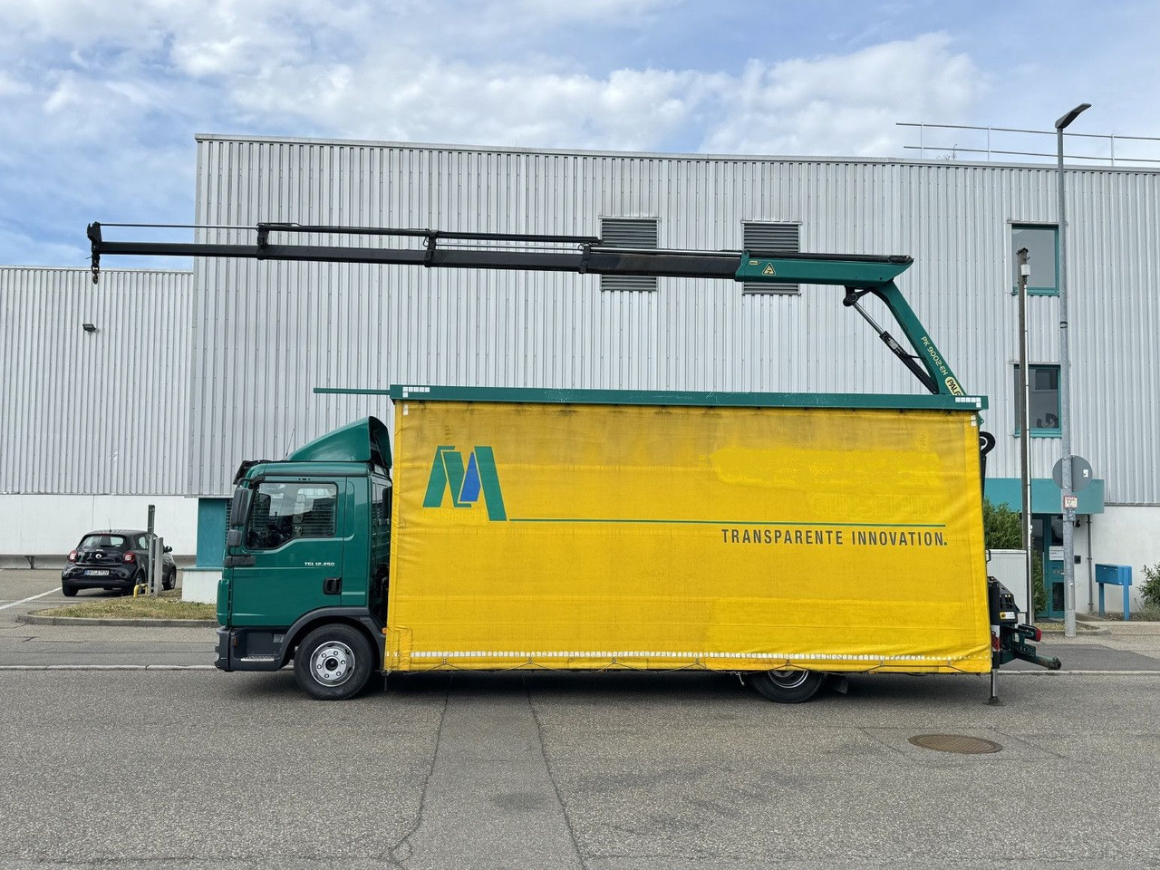 MAN TGL 12.250 Glastransport Kran PK9002 Funk Klima - Auto s hydraulickou rukou: obrázek 4 MAN TGL 12.250 Glastransport Kran PK9002 Funk Klima - Auto s hydraulickou rukou: obrázek 4