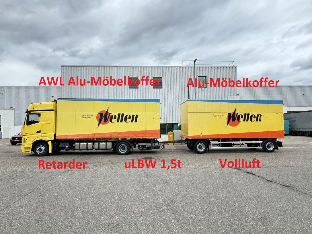 Mercedes-Benz Actros 1848 LL Gr.Haus AWL-Möbelkoffer uLBW - Skříňový nákladní auto: obrázek 2 Mercedes-Benz Actros 1848 LL Gr.Haus AWL-Möbelkoffer uLBW - Skříňový nákladní auto: obrázek 2