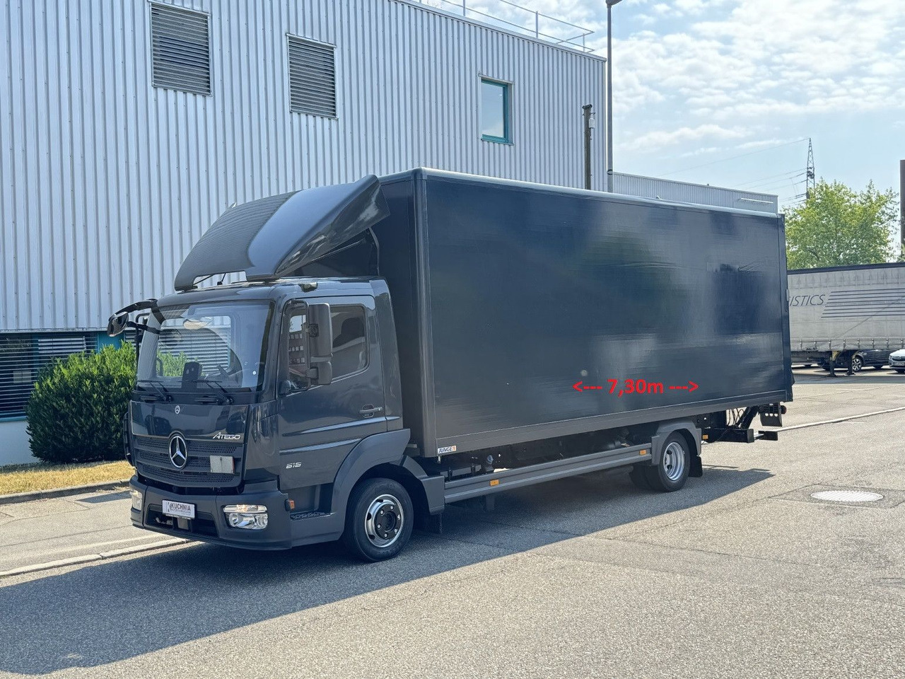 Mercedes-Benz Atego 818L Koffer 7,3m LBW Klima Automatik - Dodávka skřín: obrázek 1 Mercedes-Benz Atego 818L Koffer 7,3m LBW Klima Automatik - Dodávka skřín: obrázek 1