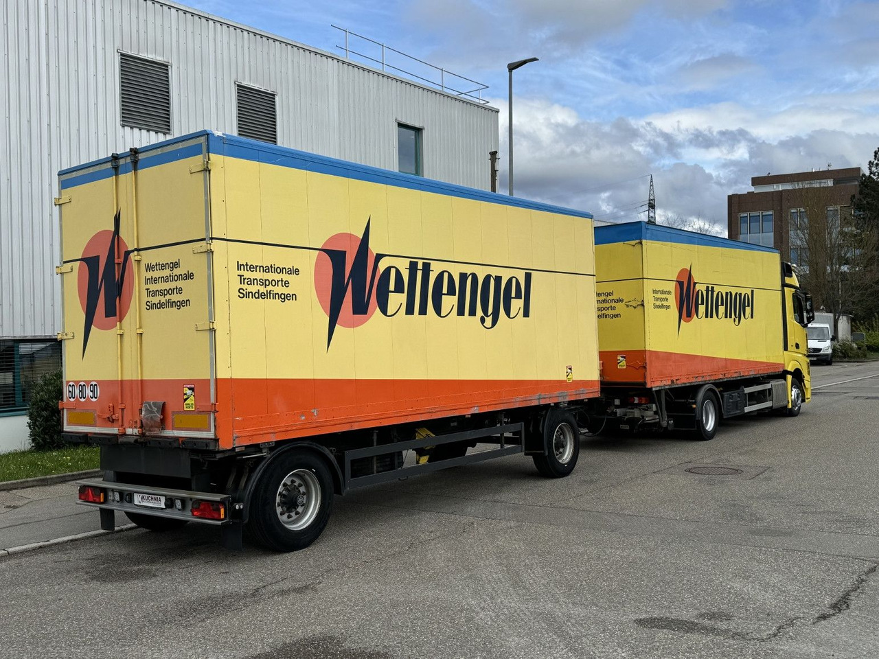 Skříňový přívěs genkopf 14t Alu-Möbelkoffer 7,1m BPW Luft ZS: obrázek 6