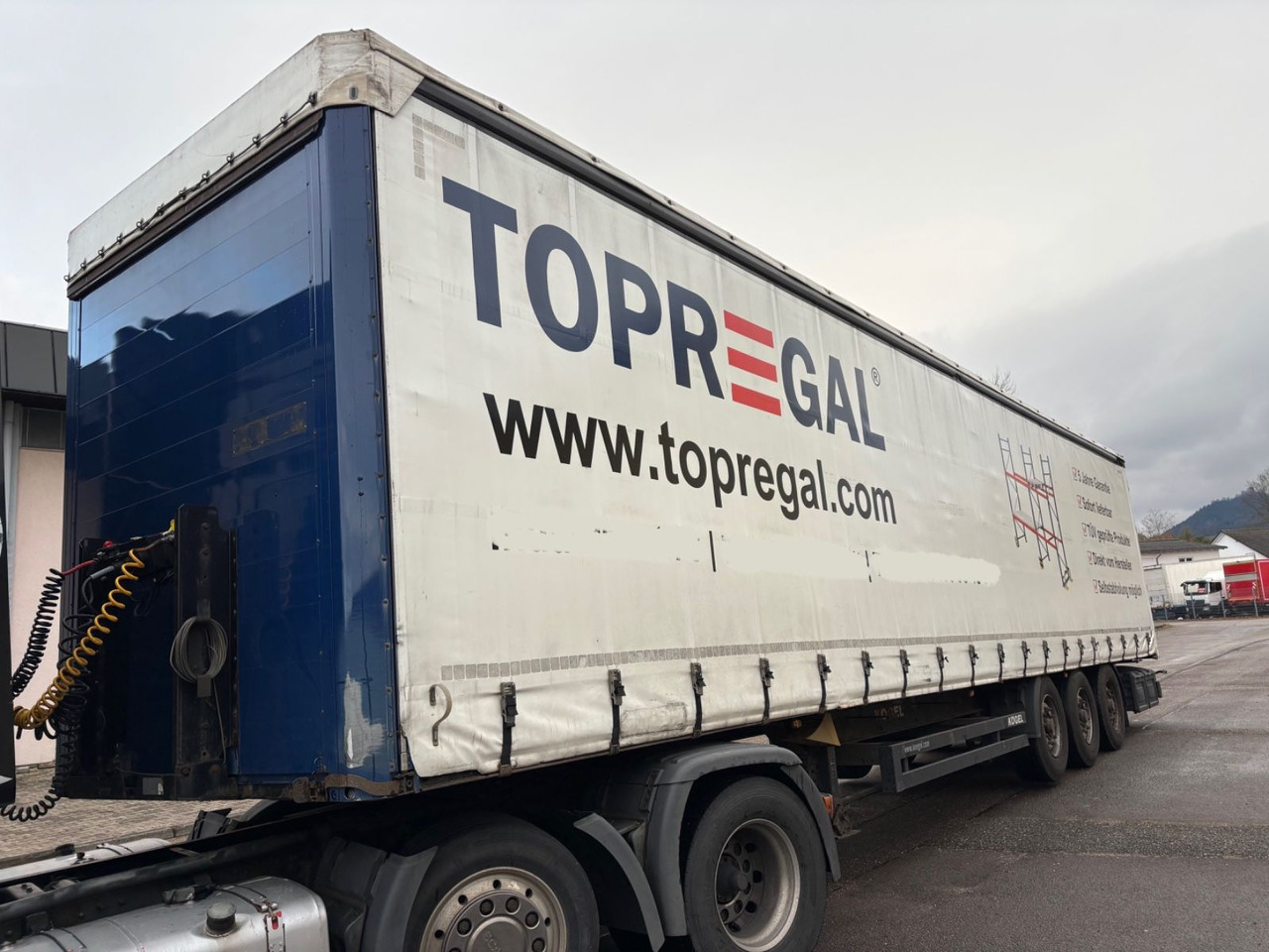 Kögel SN24, Edscha, Schiebeplane, BPW-Achse - Plachtový návěs: obrázek 2 Kögel SN24, Edscha, Schiebeplane, BPW-Achse - Plachtový návěs: obrázek 2