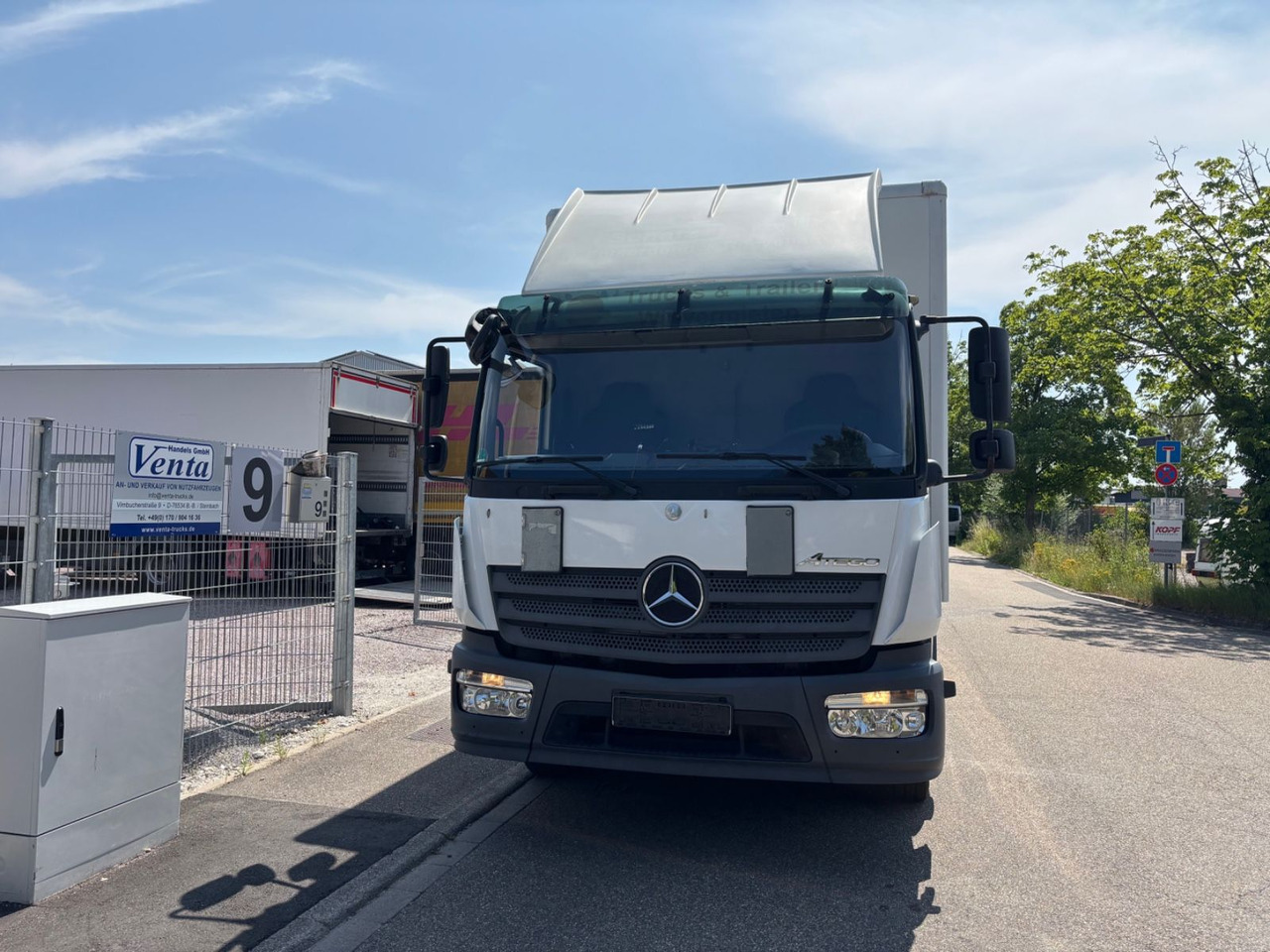 Mercedes-Benz Atego III 1227L, Euro-6 Klima, LBW - Skříňový nákladní auto: obrázek 2 Mercedes-Benz Atego III 1227L, Euro-6 Klima, LBW - Skříňový nákladní auto: obrázek 2