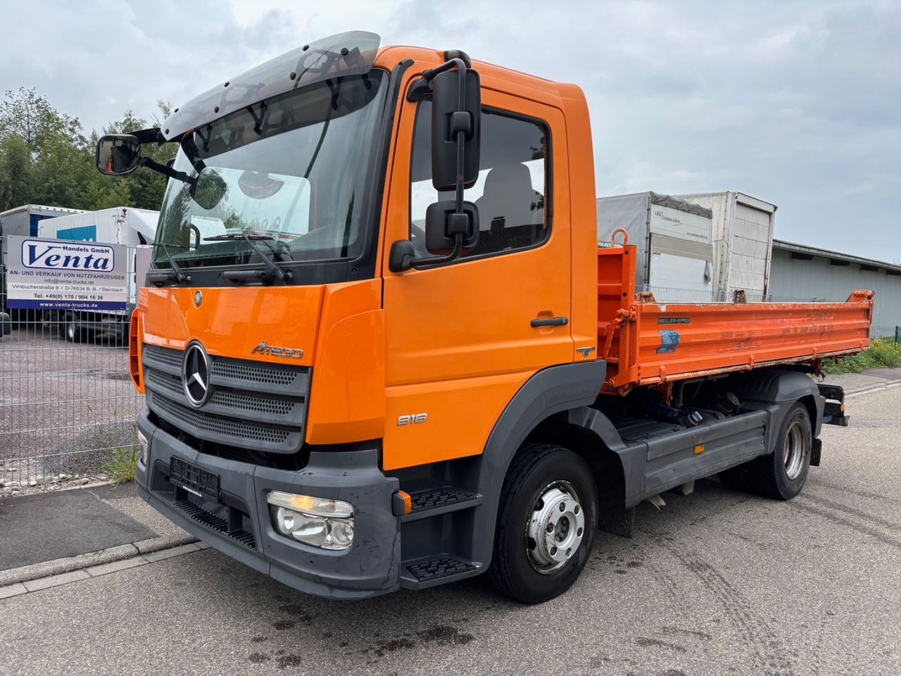 Mercedes-Benz Atego III 818, Euro-6, MEILER Dreiseitenkipper - Sklápěč: obrázek 1 Mercedes-Benz Atego III 818, Euro-6, MEILER Dreiseitenkipper - Sklápěč: obrázek 1