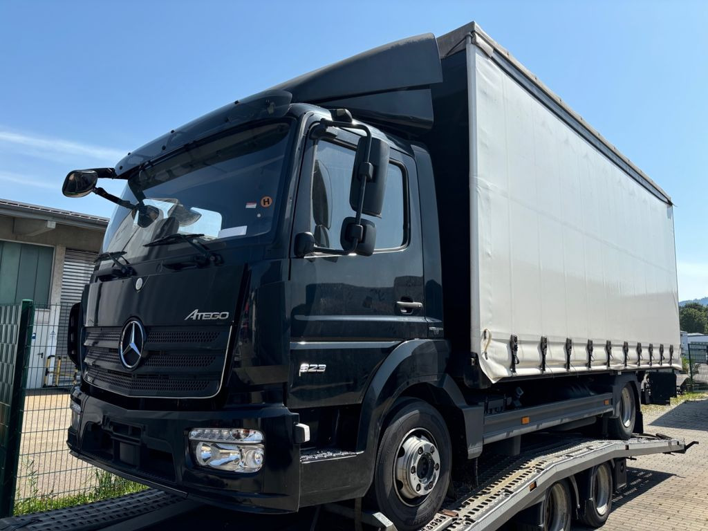 Plachtový nákladní auto Mercedes-Benz Atego III 823L, Euro-6, Klima, Schiebeplane, LBW: obrázek 1