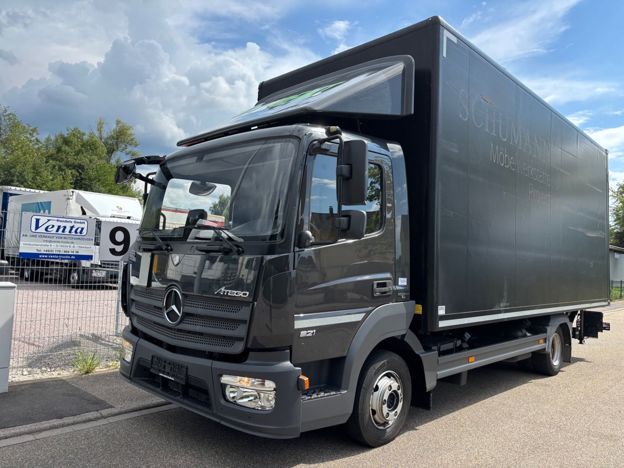 Mercedes-Benz Atego III, E6, Klima, LBW 1,5t., Schiebeplane r - Skříňový nákladní auto: obrázek 1 Mercedes-Benz Atego III, E6, Klima, LBW 1,5t., Schiebeplane r - Skříňový nákladní auto: obrázek 1