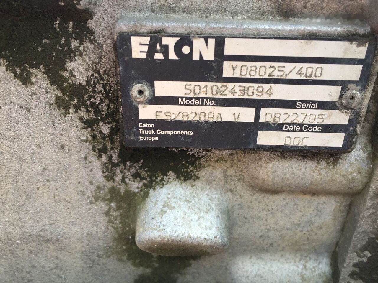 Eaton FS/8209A Y08025/400 truck - Převodovka pro Nákladní auto: obrázek 1 Eaton FS/8209A Y08025/400 truck - Převodovka pro Nákladní auto: obrázek 1