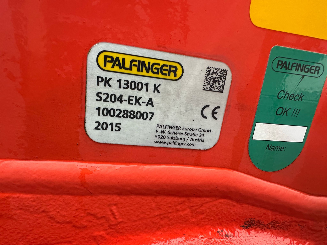 Palfinger PK13001K - Hydraulická ruka: obrázek 3 Palfinger PK13001K - Hydraulická ruka: obrázek 3