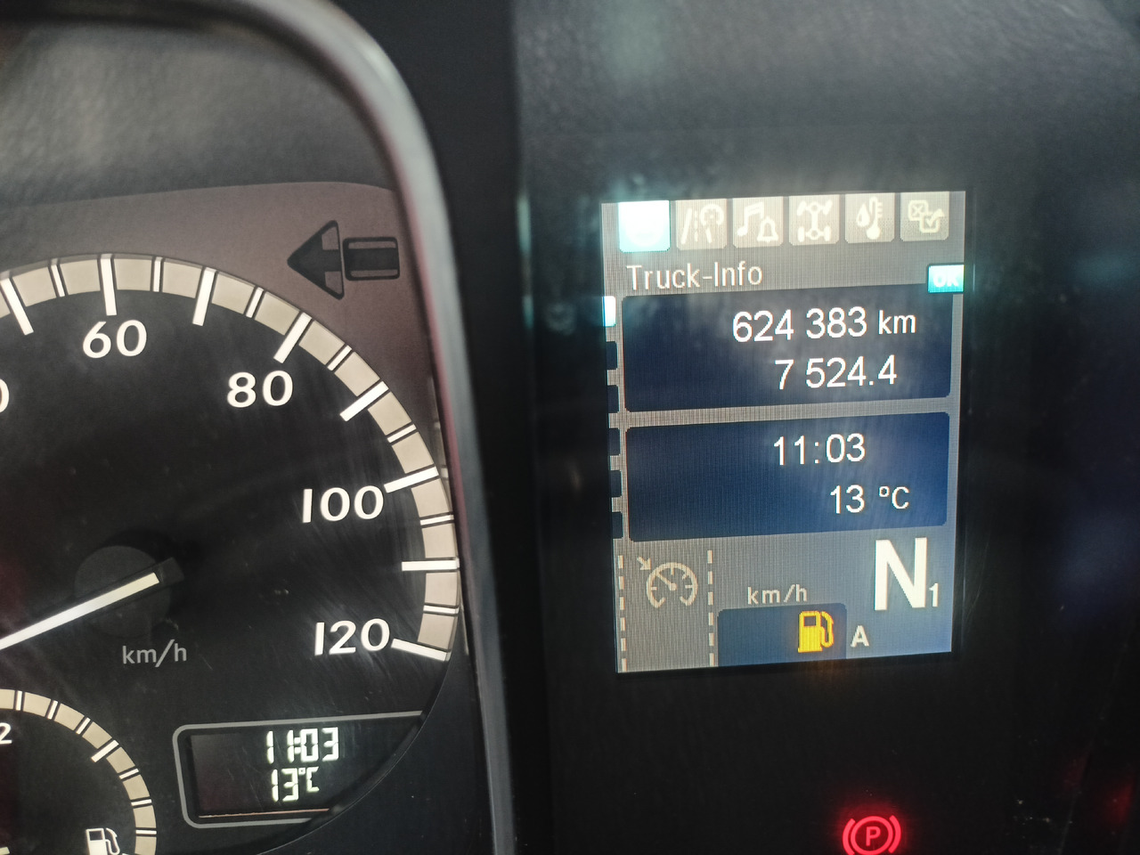 Tahač Mercedes-Benz Mp4 1845 mega: obrázek 10