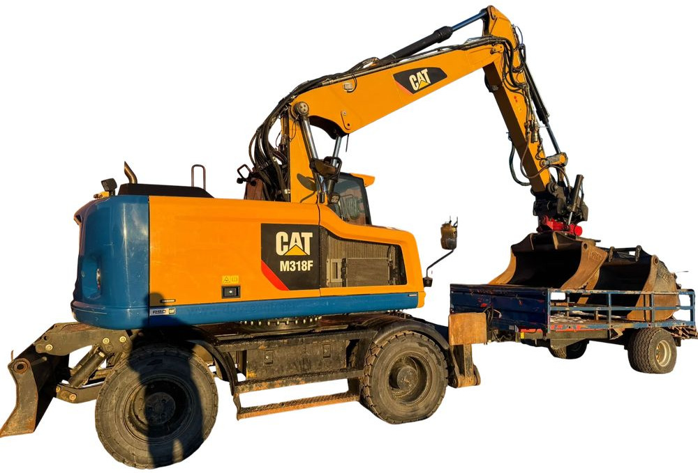 Caterpillar M318F, 2018 ROK, PODPORY + PŁUG, ROTOTILT - Kolesové rýpadlo: obrázek 4 Caterpillar M318F, 2018 ROK, PODPORY + PŁUG, ROTOTILT - Kolesové rýpadlo: obrázek 4