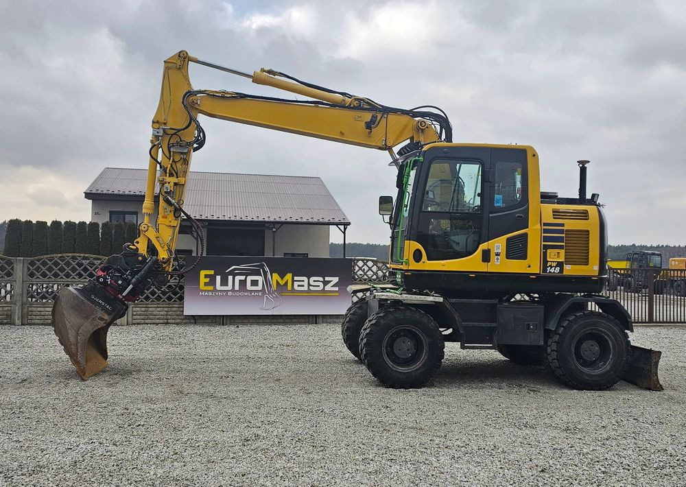 Komatsu PW 148-10, 2016 ROK, SYSTEM LEICA 3D - Kolesové rýpadlo: obrázek 1 Komatsu PW 148-10, 2016 ROK, SYSTEM LEICA 3D - Kolesové rýpadlo: obrázek 1