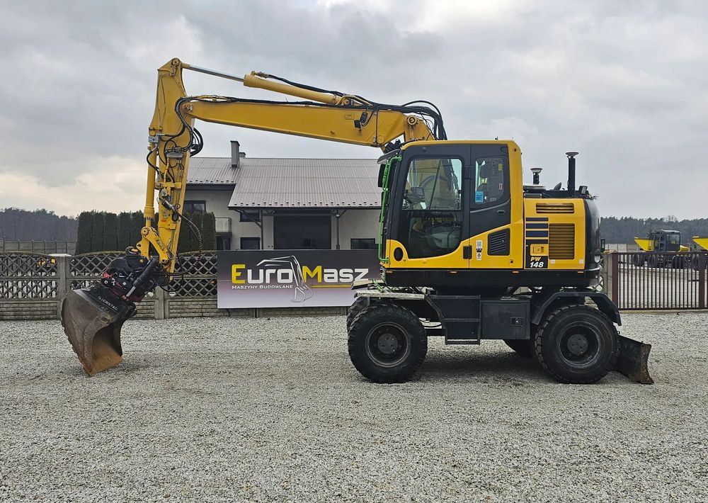 Komatsu PW 148-10, 2016 ROK, SYSTEM LEICA 3D - Kolesové rýpadlo: obrázek 2 Komatsu PW 148-10, 2016 ROK, SYSTEM LEICA 3D - Kolesové rýpadlo: obrázek 2