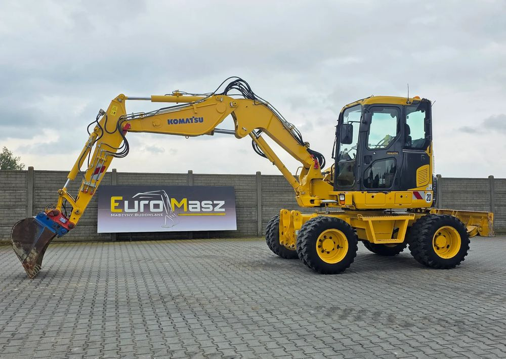 Komatsu PW 98MR-8, 2017 ROK, 5200 MTH, BEZ DPF i ADBLUE - Kolesové rýpadlo: obrázek 1 Komatsu PW 98MR-8, 2017 ROK, 5200 MTH, BEZ DPF i ADBLUE - Kolesové rýpadlo: obrázek 1