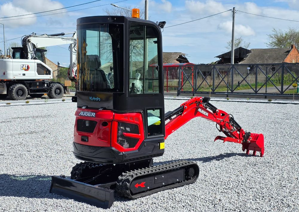 Nový Mini rýpadlo Kubota AUGER NM 18, silnik KUBOTA, ROZSUWANE PODWOZIE: obrázek 1
