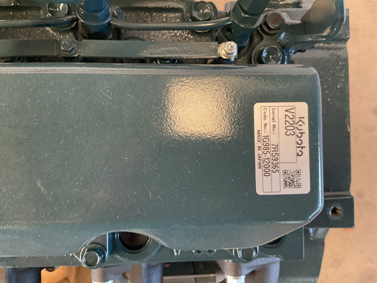 Kubota V2203-BG-ES03 - Motor: obrázek 3 Kubota V2203-BG-ES03 - Motor: obrázek 3