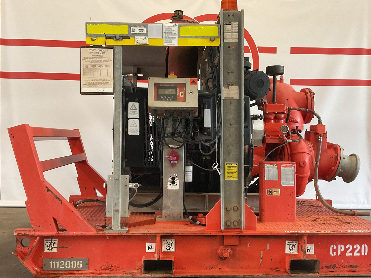 Sykes CP220i water pump, very complete. Perkins powered water pump. - Čerpadlo na vodu: obrázek 1 Sykes CP220i water pump, very complete. Perkins powered water pump. - Čerpadlo na vodu: obrázek 1