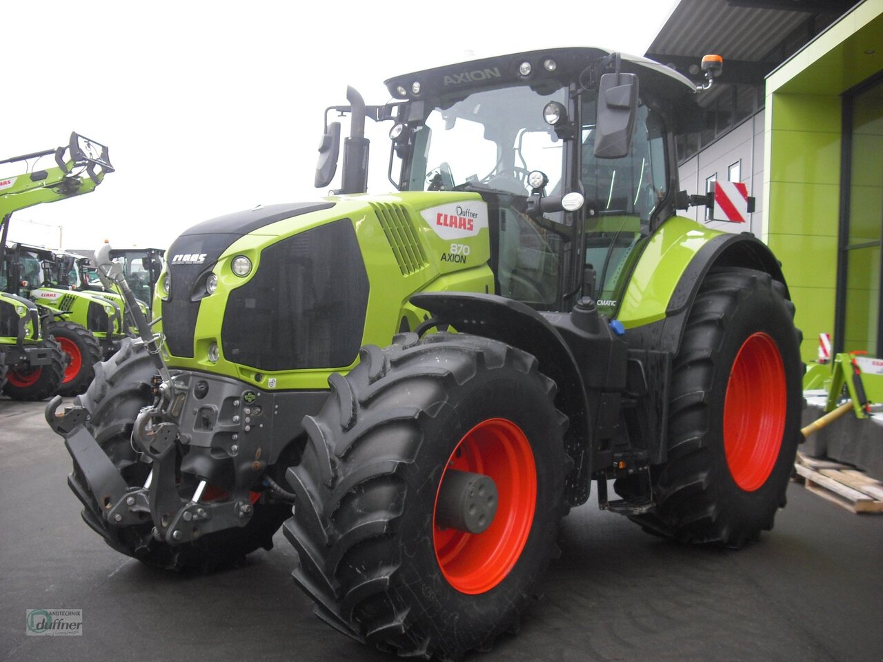 CLAAS Axion 870 CMATIC CEBIS - Traktor: obrázek 4 CLAAS Axion 870 CMATIC CEBIS - Traktor: obrázek 4