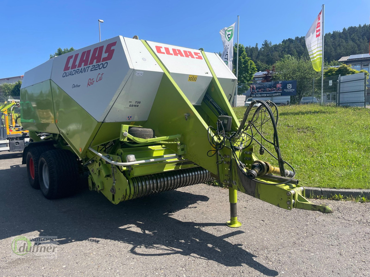 CLAAS Quadrant 2200 RC Tandem - Lis na hranaté balíky: obrázek 2 CLAAS Quadrant 2200 RC Tandem - Lis na hranaté balíky: obrázek 2