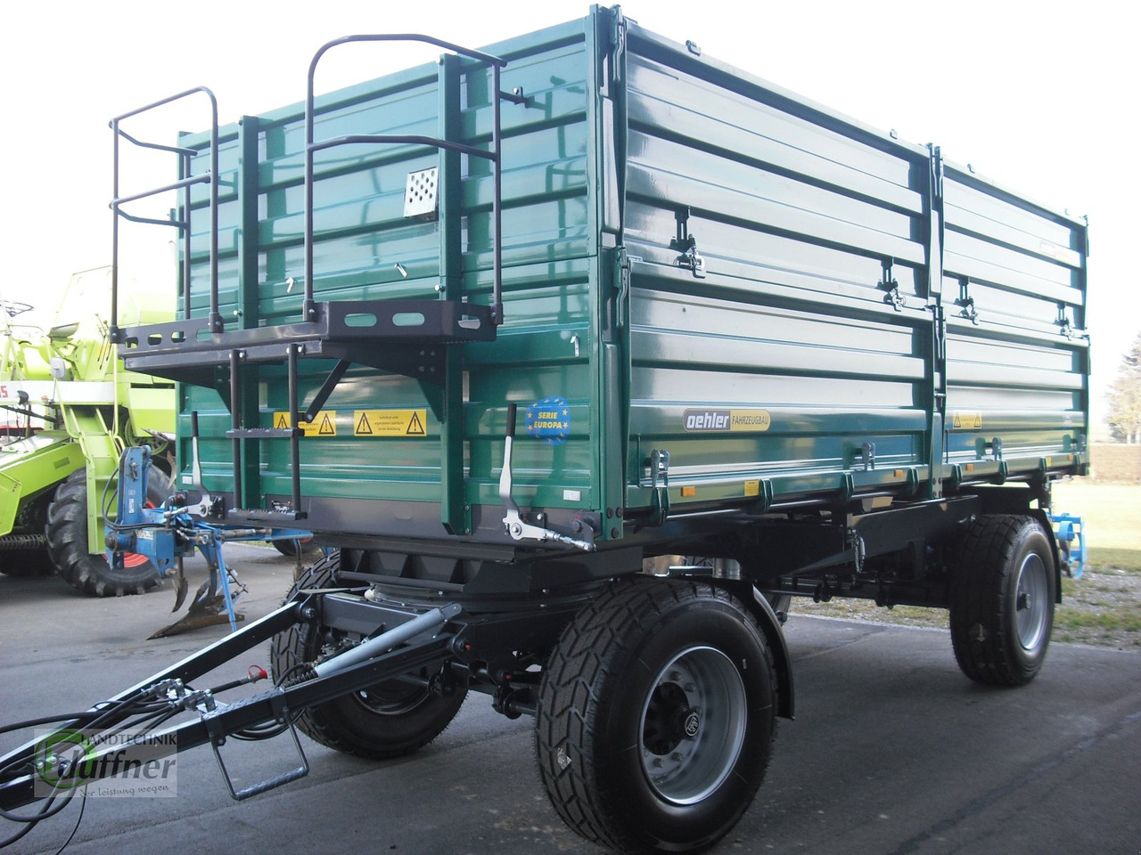 Oehler OL ZDK 180 - Zemědělský sklápěcí přívěs: obrázek 4 Oehler OL ZDK 180 - Zemědělský sklápěcí přívěs: obrázek 4