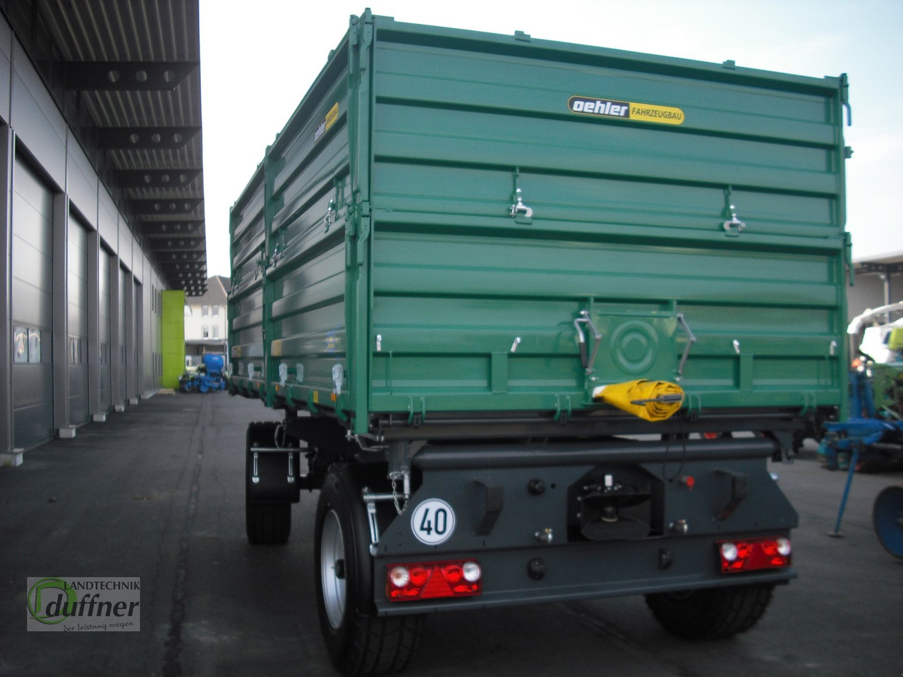 Oehler OL ZDK 180 - Zemědělský sklápěcí přívěs: obrázek 5 Oehler OL ZDK 180 - Zemědělský sklápěcí přívěs: obrázek 5
