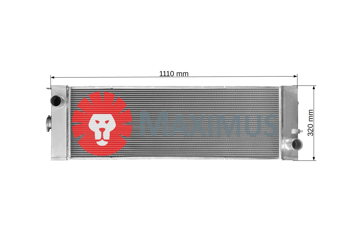KOMATSU KOMATSU PC200 PC230 PC210 PC218 - Chladič pro Rýpadlo: obrázek 3 KOMATSU KOMATSU PC200 PC230 PC210 PC218 - Chladič pro Rýpadlo: obrázek 3