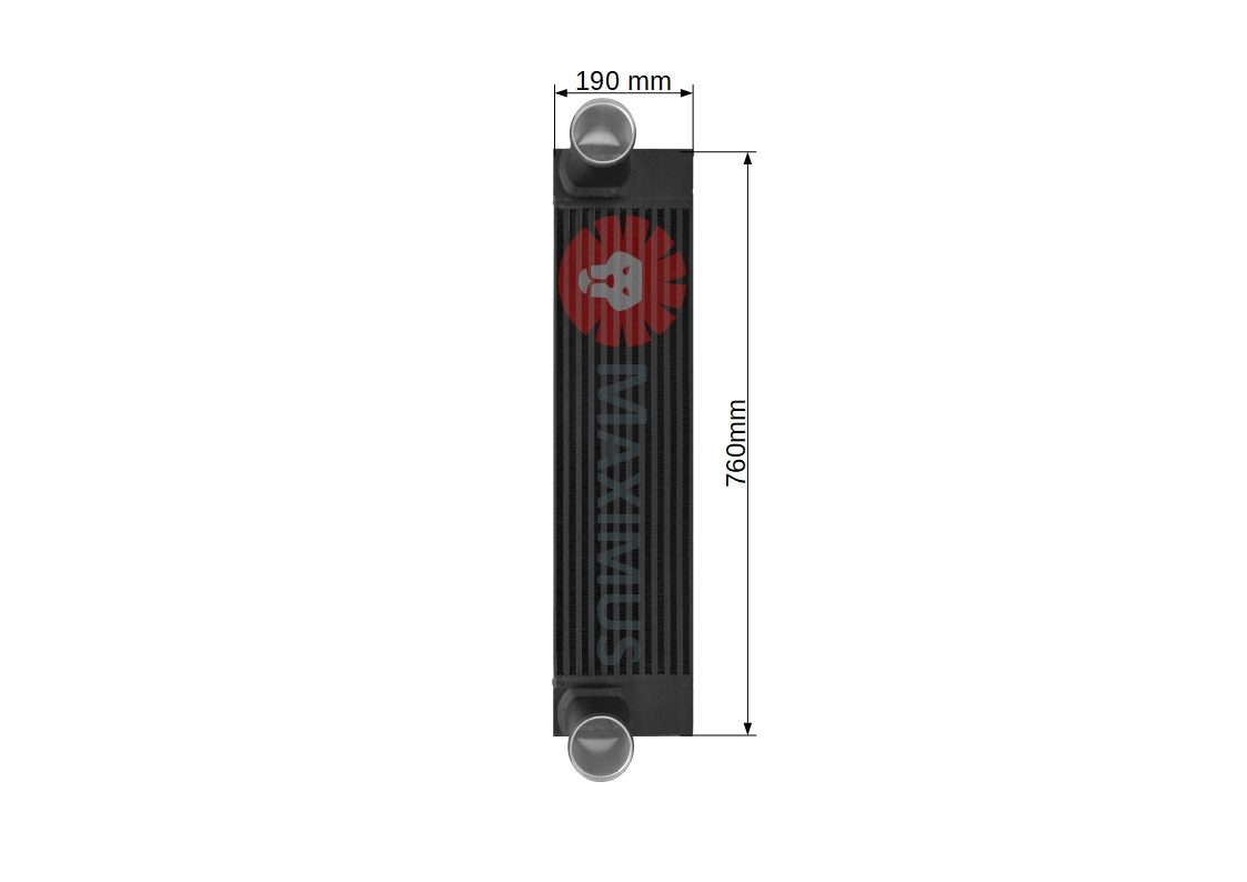 SAMPO PRO1046 - Intercooler pro Harvestor: obrázek 3 SAMPO PRO1046 - Intercooler pro Harvestor: obrázek 3