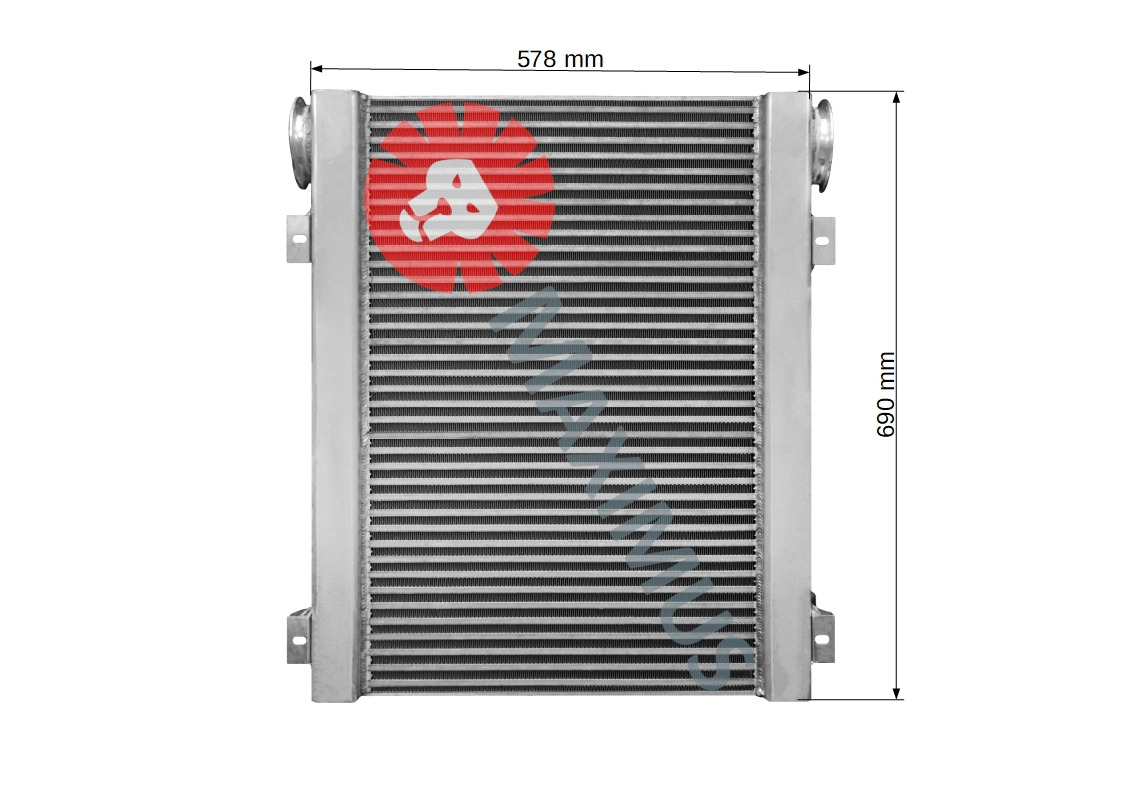 TEMSA LF12 - Intercooler pro Autobus: obrázek 2 TEMSA LF12 - Intercooler pro Autobus: obrázek 2