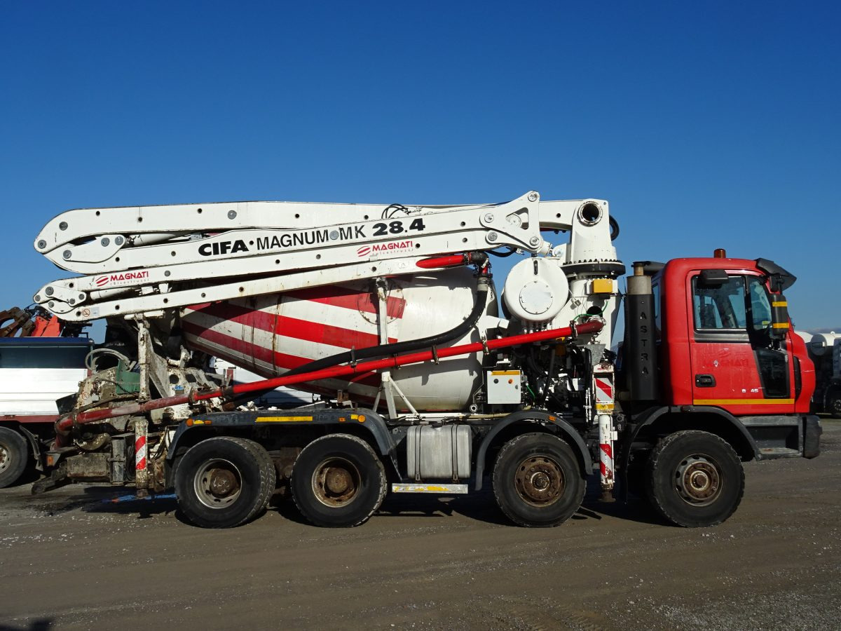 ASTRA HD8 8445 CIFA MK28.4 - Autodomíchávač s čerpadlem: obrázek 2 ASTRA HD8 8445 CIFA MK28.4 - Autodomíchávač s čerpadlem: obrázek 2
