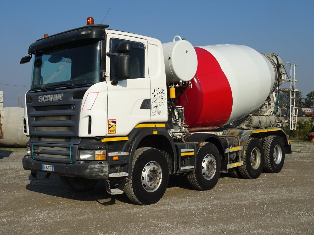 SCANIA R420 8X4 ARMEC HY120 - Autodomíchávač: obrázek 1 SCANIA R420 8X4 ARMEC HY120 - Autodomíchávač: obrázek 1