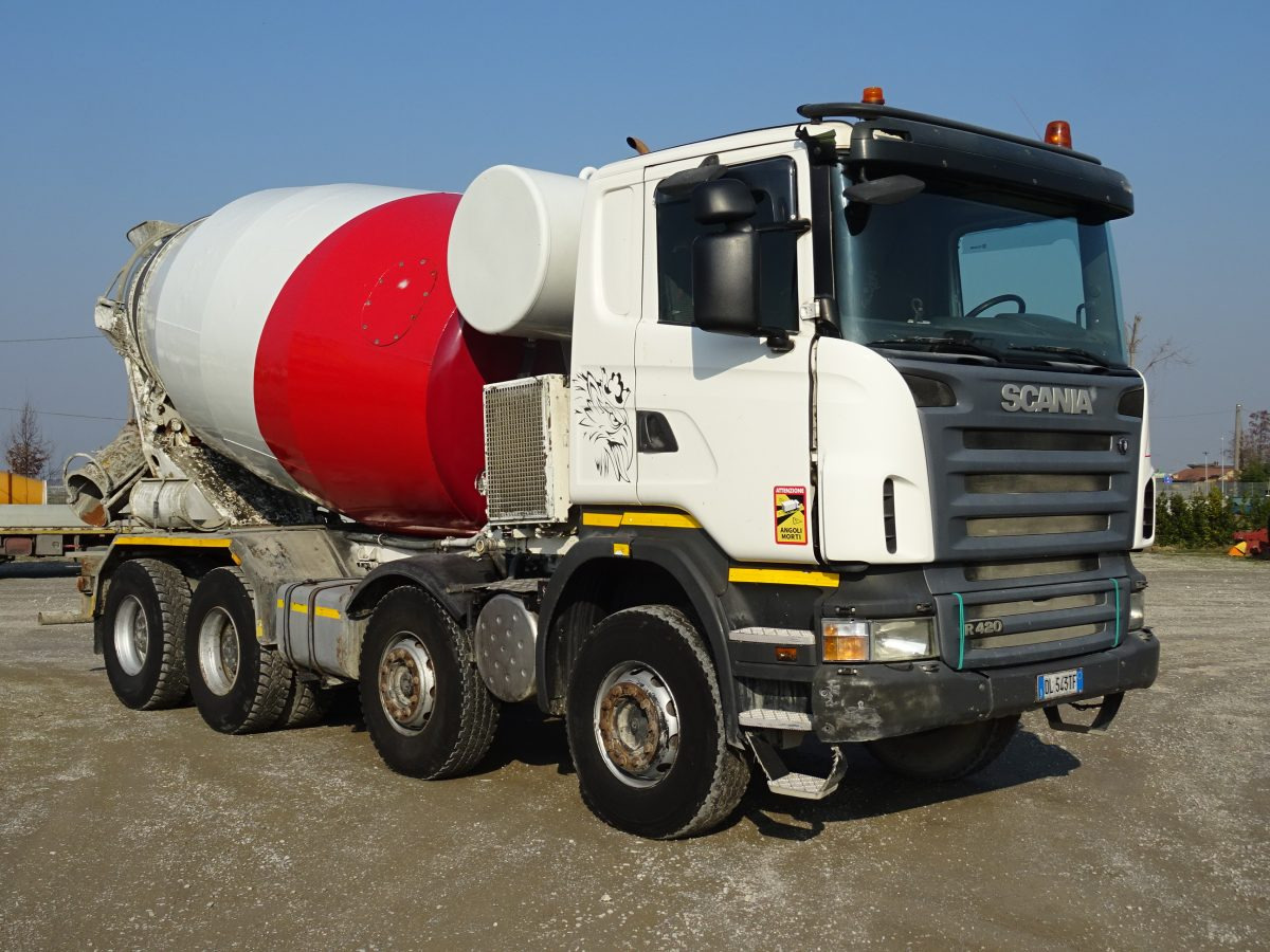 SCANIA R420 8X4 ARMEC HY120 - Autodomíchávač: obrázek 3 SCANIA R420 8X4 ARMEC HY120 - Autodomíchávač: obrázek 3