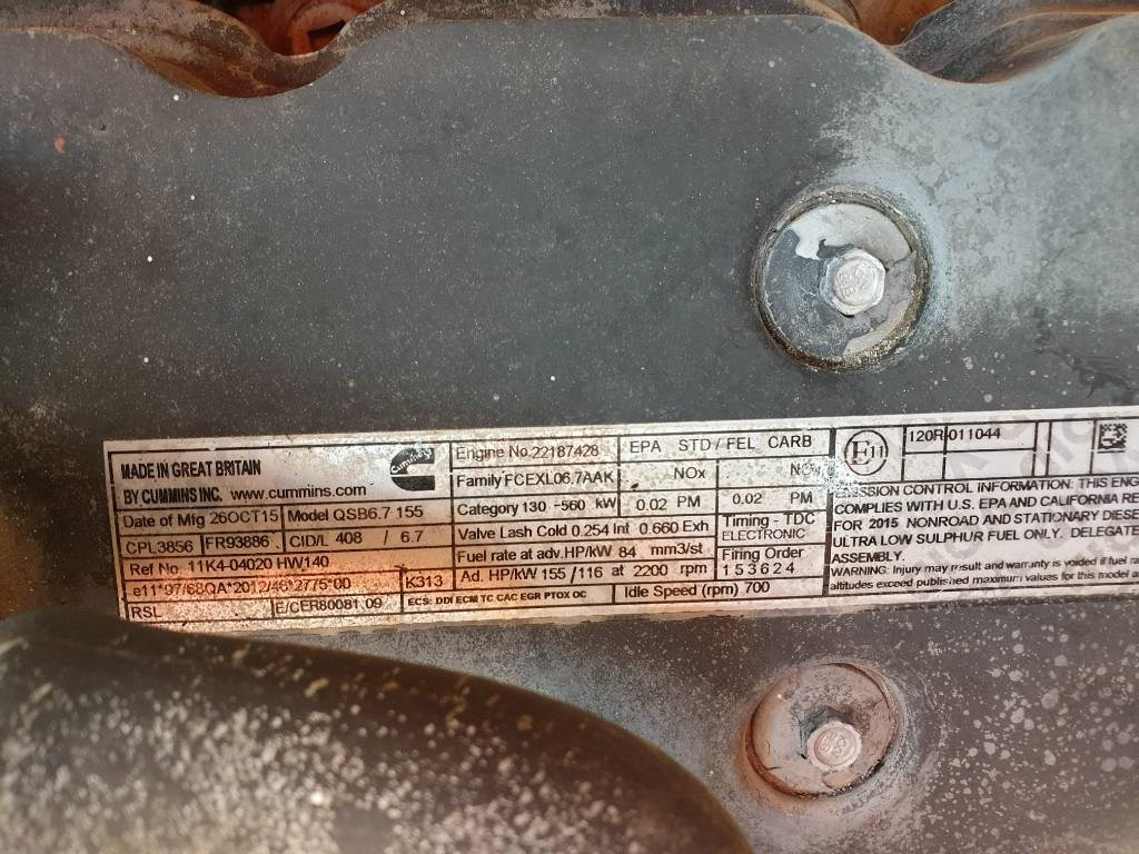Kolesové rýpadlo Hyundai HW140: obrázek 13