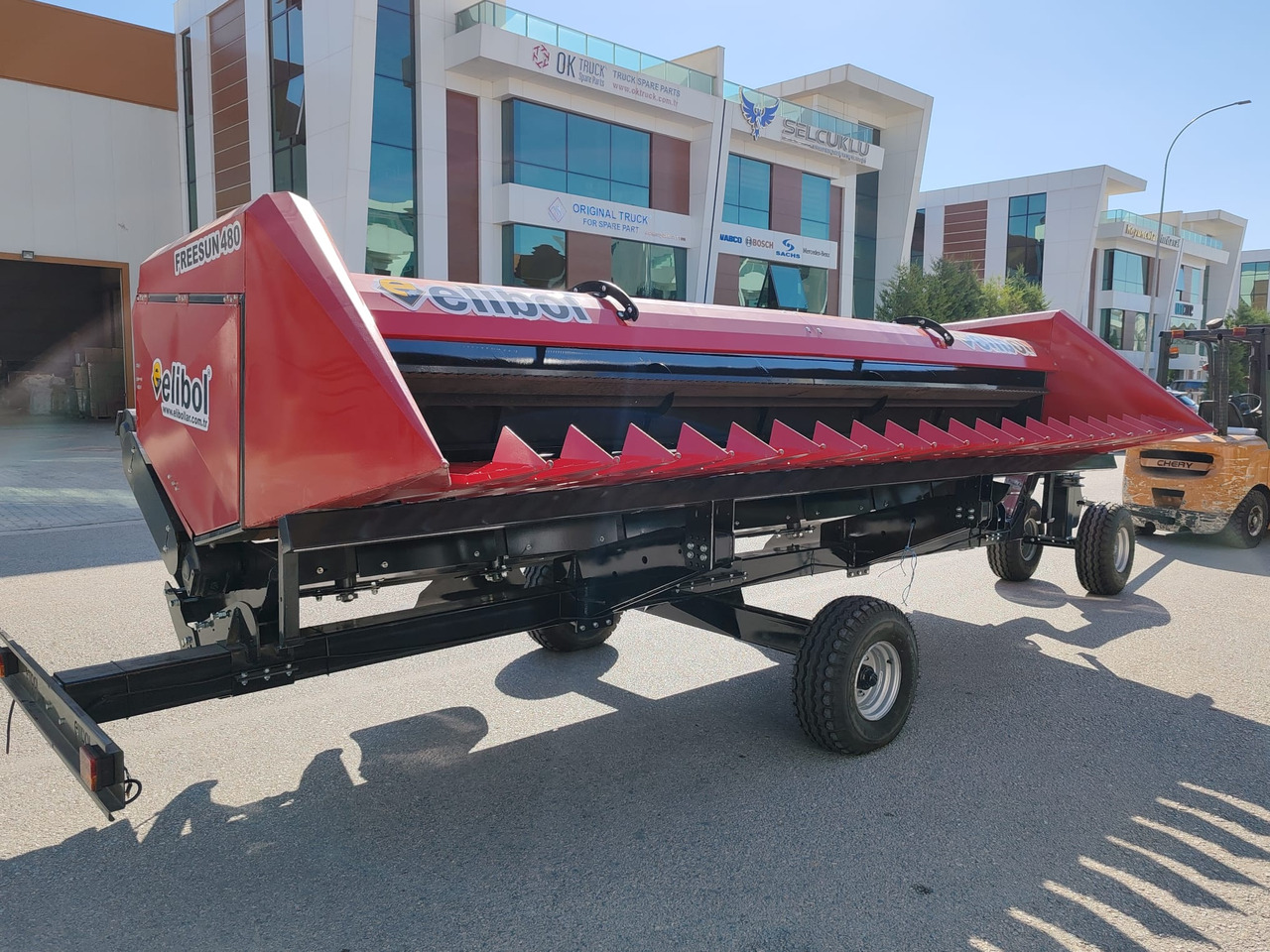 ELİBOL CORN AND SUNFLOWER HEADER TRAILER - Podvozek pro žací vály: obrázek 4 ELİBOL CORN AND SUNFLOWER HEADER TRAILER - Podvozek pro žací vály: obrázek 4