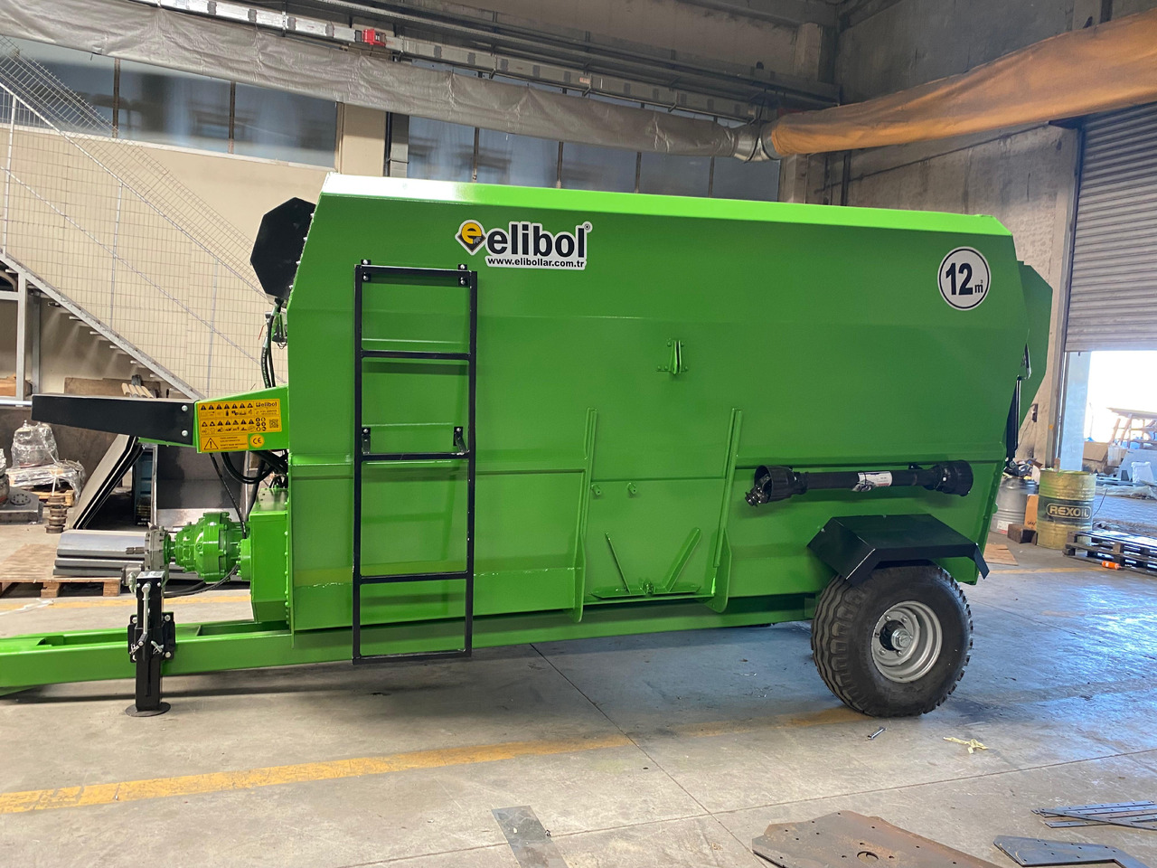 ELİBOL ELİBOLMIX 12M³ HORIZONTAL FEED MIXER - Krmný míchací vůz: obrázek 2 ELİBOL ELİBOLMIX 12M³ HORIZONTAL FEED MIXER - Krmný míchací vůz: obrázek 2