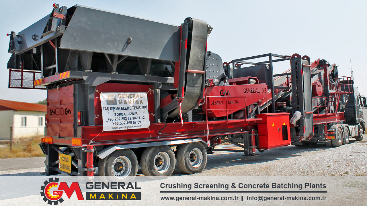GENERAL MAKİNA HOT Sale Crushing Plants - Mobilní drtič: obrázek 3 GENERAL MAKİNA HOT Sale Crushing Plants - Mobilní drtič: obrázek 3