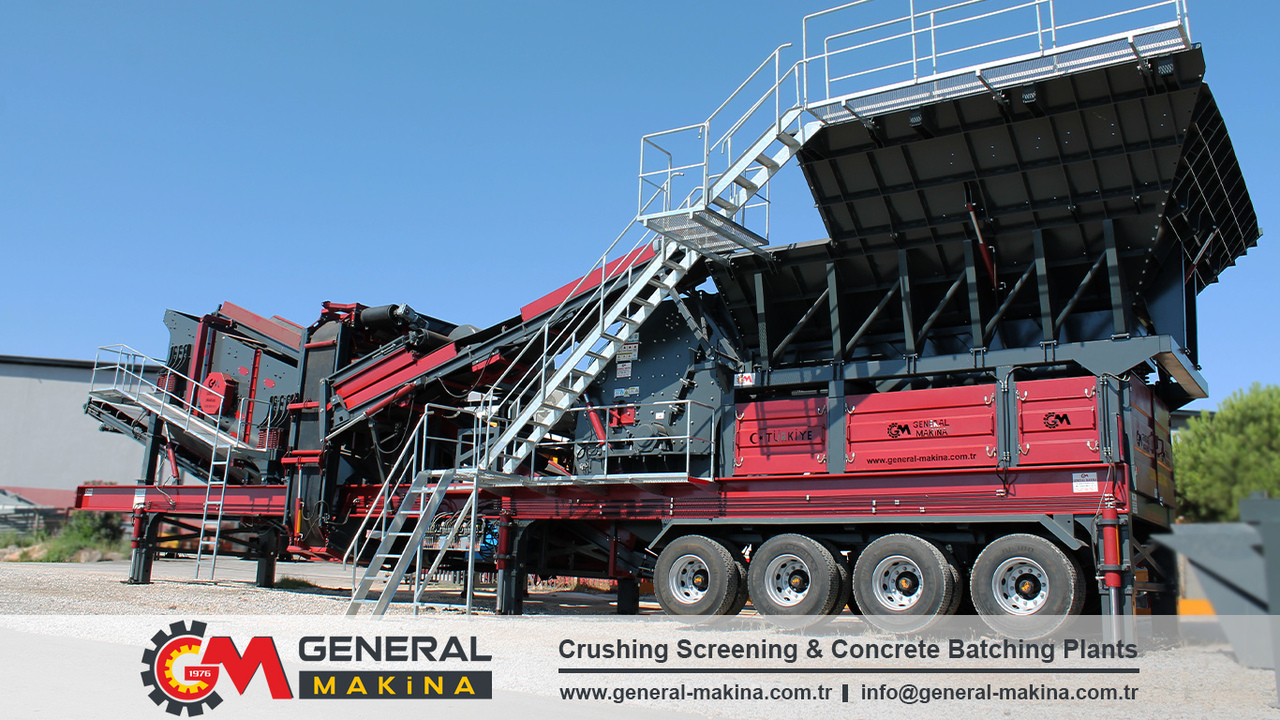 GENERAL MAKİNA Limestone Crushing Plant - Mobilní drtič: obrázek 5 GENERAL MAKİNA Limestone Crushing Plant - Mobilní drtič: obrázek 5