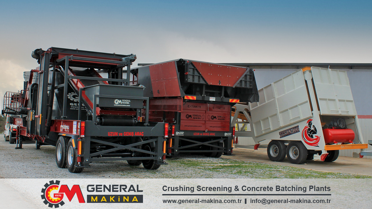GENERAL MAKİNA Limestone Crushing Plant - Mobilní drtič: obrázek 3 GENERAL MAKİNA Limestone Crushing Plant - Mobilní drtič: obrázek 3