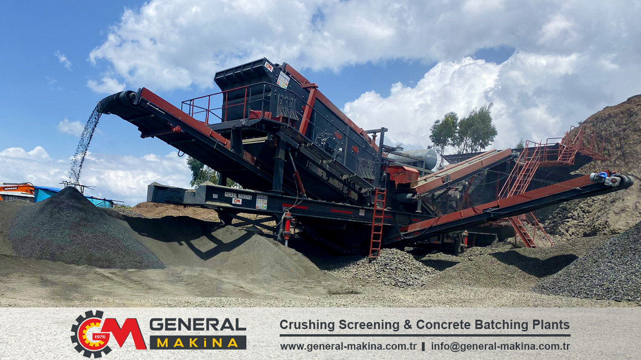 GENERAL MAKİNA Limestone Crushing Plant - Mobilní drtič: obrázek 1 GENERAL MAKİNA Limestone Crushing Plant - Mobilní drtič: obrázek 1