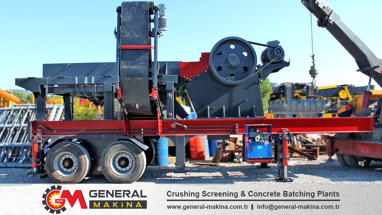 GENERAL MAKİNA Semi Mobile Crushing Plant - Čelisťový drtič: obrázek 3 GENERAL MAKİNA Semi Mobile Crushing Plant - Čelisťový drtič: obrázek 3