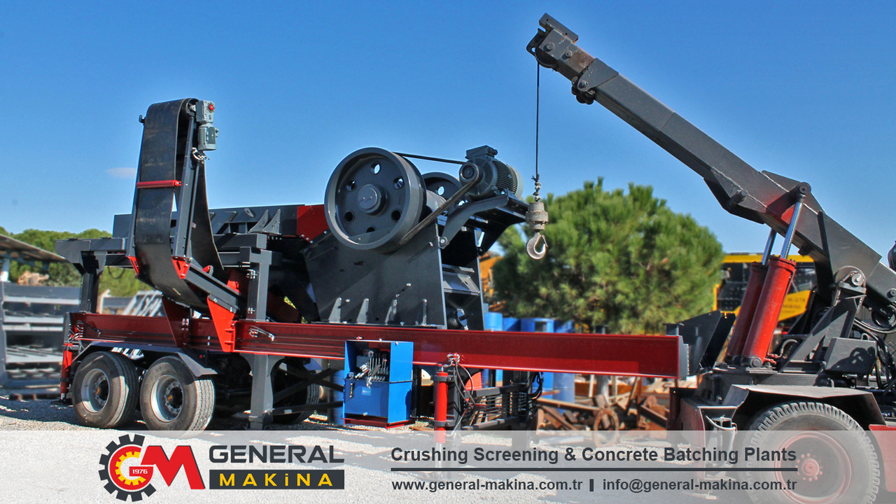 GENERAL MAKİNA Semi Mobile Crushing Plant - Čelisťový drtič: obrázek 4 GENERAL MAKİNA Semi Mobile Crushing Plant - Čelisťový drtič: obrázek 4