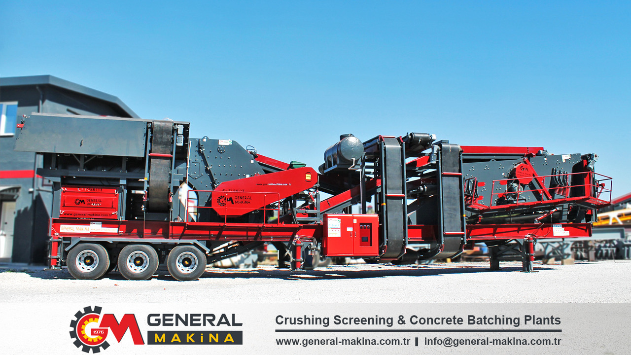 General Makina High Capacity Mobil Crusher Plant for Sale - Mobilní drtič: obrázek 4 General Makina High Capacity Mobil Crusher Plant for Sale - Mobilní drtič: obrázek 4