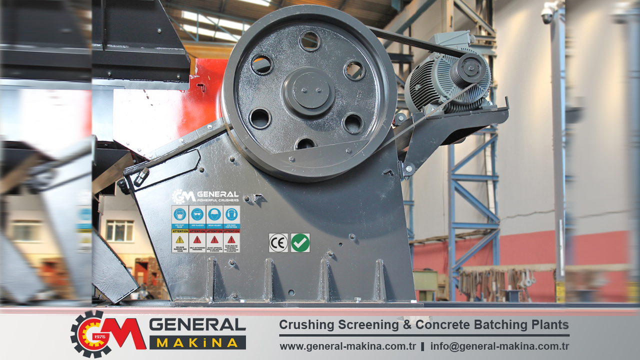 General Makina High Quality Jaw Crusher - Čelisťový drtič: obrázek 1 General Makina High Quality Jaw Crusher - Čelisťový drtič: obrázek 1