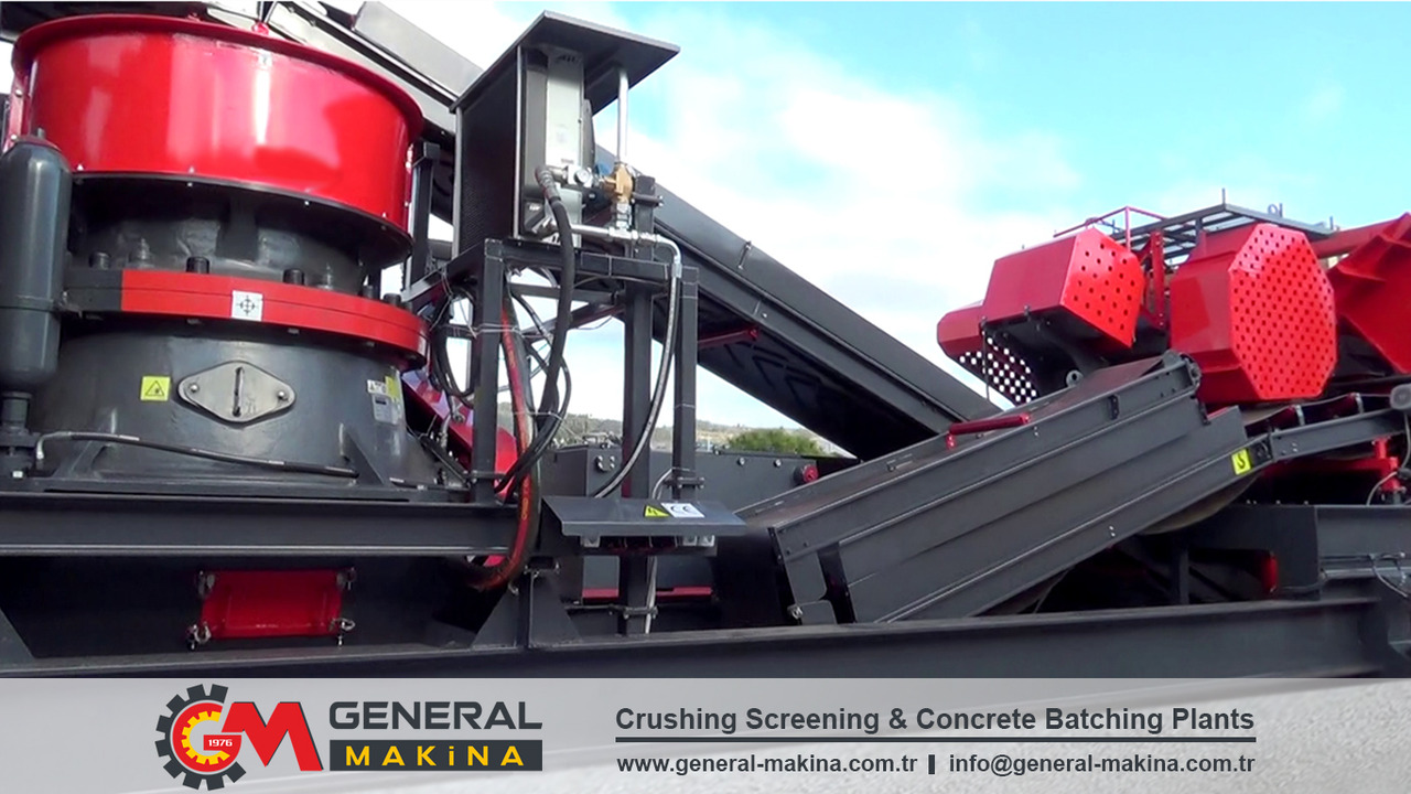 General Makina Mobile Cone Crusher Plant For SALE - Kuželový drtič: obrázek 5 General Makina Mobile Cone Crusher Plant For SALE - Kuželový drtič: obrázek 5