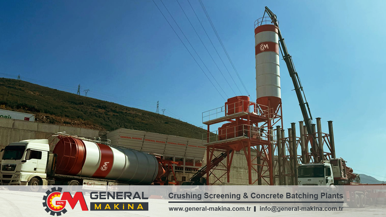 General Makina Royal 150 m3 High Capacity Concrete Batching Plant - Betonárna: obrázek 2 General Makina Royal 150 m3 High Capacity Concrete Batching Plant - Betonárna: obrázek 2