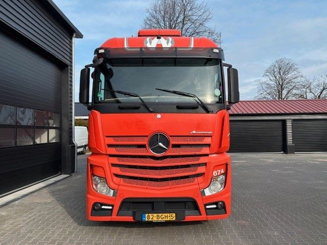 Kontejnérový podvozek/ Výměnná nástavba Mercedes-Benz Actros 2642 2x  BDF mit Pritsche und Planebühne: obrázek 7