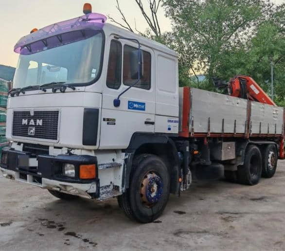 MAN 19.422 Truck with crane - Auto s hydraulickou rukou: obrázek 1 MAN 19.422 Truck with crane - Auto s hydraulickou rukou: obrázek 1