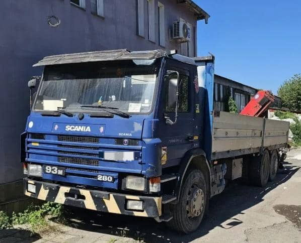 Scania 93 Carne - Auto s hydraulickou rukou: obrázek 1 Scania 93 Carne - Auto s hydraulickou rukou: obrázek 1